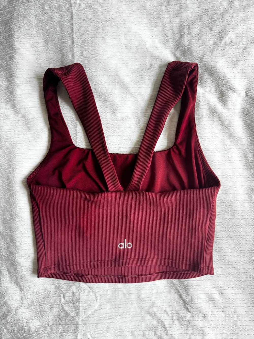 ALO Yoga ALOSOFT RIBBED CHIC BRA TANK